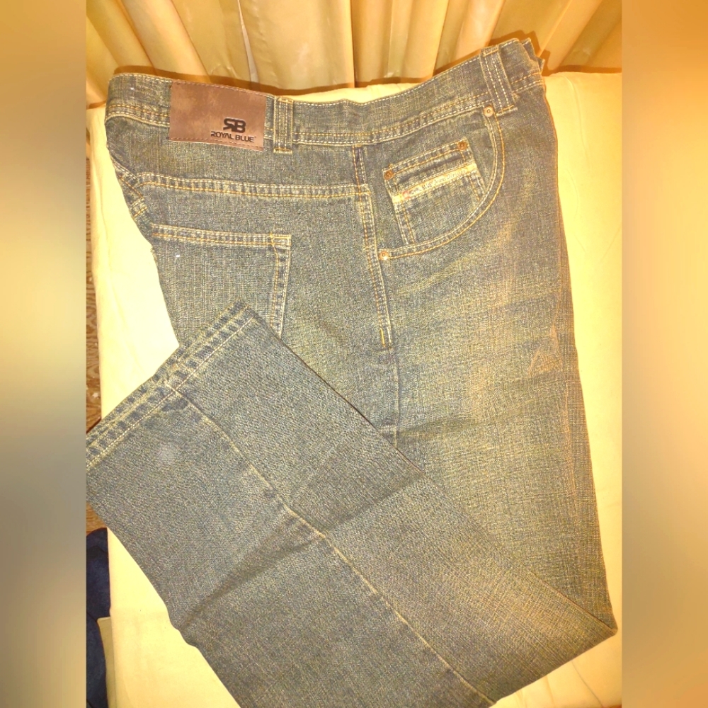 Men's Royal Blue Jeans